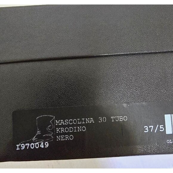 Giuseppe Zanotti Hadley Women's Black Leather Suede Fashion Boot Size 7.… - Picture 14 of 15